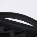 Salvatore Ferragamo Gancini Hand Bag Suede 2way Black Gold Tone Auth ka6147-8