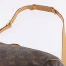 LOUIS VUITTON Monogram Keepall Bandouliere 55 Boston Bag M41414 LV Auth ka6148-17