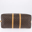LOUIS VUITTON Monogram Keepall Bandouliere 55 Boston Bag M41414 LV Auth ka6148-19