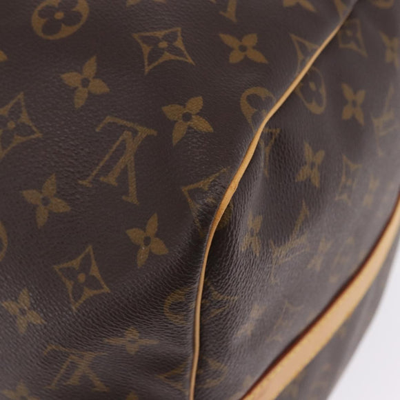 LOUIS VUITTON Monogram Keepall Bandouliere 55 Boston Bag M41414 LV Auth ka6148