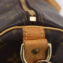 LOUIS VUITTON Monogram Keepall Bandouliere 55 Boston Bag M41414 LV Auth ka6148-26