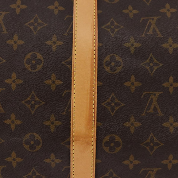 LOUIS VUITTON Monogram Keepall Bandouliere 55 Boston Bag M41414 LV Auth ka6148