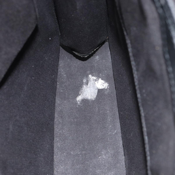 LOUIS VUITTON Epi Sac Plat PM Hand Bag Black M58658 LV Auth ka615