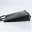 LOUIS VUITTON Epi Sac Plat PM Hand Bag Black M58658 LV Auth ka615-4