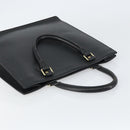 LOUIS VUITTON Epi Sac Plat PM Hand Bag Black M58658 LV Auth ka615-6