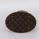 LOUIS VUITTON Monogram Bucket PM Shoulder Bag M42238 LV Auth ka6150-5