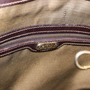 FENDI Zucca Canvas Hand Bag Brown Gold Tone Auth ka6152-25