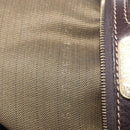FENDI Zucca Canvas Hand Bag Brown Gold Tone Auth ka6152-12