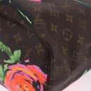 LOUIS VUITTON Monogram Rose Neverfull MM Tote Bag M48613 LV Auth ka6154V-15