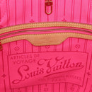 LOUIS VUITTON Monogram Rose Neverfull MM Tote Bag M48613 LV Auth ka6154V-17