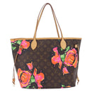 LOUIS VUITTON Monogram Rose Neverfull MM Tote Bag M48613 LV Auth ka6154V-2