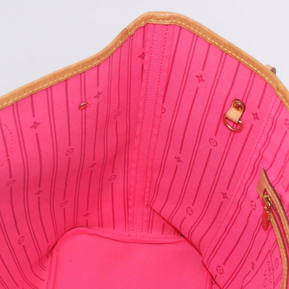 LOUIS VUITTON Monogram Rose Neverfull MM Tote Bag M48613 LV Auth ka6154V