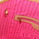 LOUIS VUITTON Monogram Rose Neverfull MM Tote Bag M48613 LV Auth ka6154V-21