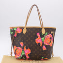 LOUIS VUITTON Monogram Rose Neverfull MM Tote Bag M48613 LV Auth ka6154V-26