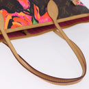 LOUIS VUITTON Monogram Rose Neverfull MM Tote Bag M48613 LV Auth ka6154V-7