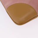 GUCCI Jackie Bamboo Hand Bag Suede Pink Gold Tone 001 4060 Auth ka6156-13