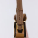 GUCCI Jackie Bamboo Hand Bag Suede Pink Gold Tone 001 4060 Auth ka6156-16