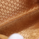 GUCCI Jackie Bamboo Hand Bag Suede Pink Gold Tone 001 4060 Auth ka6156-18