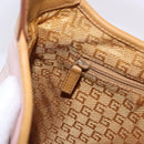 GUCCI Jackie Bamboo Hand Bag Suede Pink Gold Tone 001 4060 Auth ka6156-21