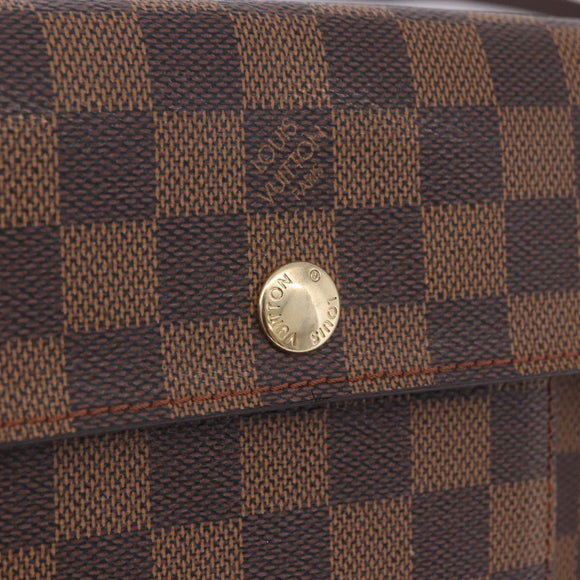 LOUIS VUITTON Damier Ebene Pimlico Shoulder Bag N45272 LV Auth ka6158