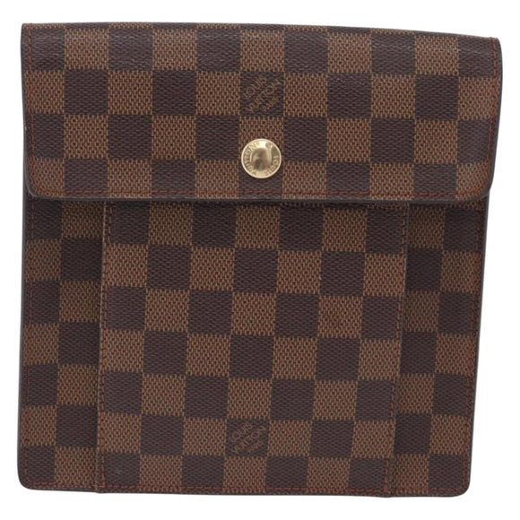 LOUIS VUITTON Damier Ebene Pimlico Shoulder Bag N45272 LV Auth ka6158