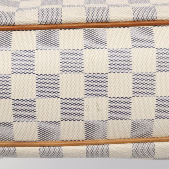 LOUIS VUITTON Damier Azur Siracusa PM Shoulder Bag N41113 LV Auth ka6159A