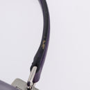 PRADA Hand Bag Leather Purple Silver Auth ka6163-8