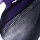 PRADA Hand Bag Leather Purple Silver Auth ka6163-11