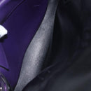 PRADA Hand Bag Leather Purple Silver Auth ka6163-32