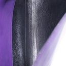 PRADA Hand Bag Leather Purple Silver Auth ka6163-33