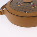 GUCCI x Disney MicroGG Mickey Shoulder Bag PVC Beige Gold 603938 Auth ka6167-14