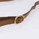GUCCI x Disney MicroGG Mickey Shoulder Bag PVC Beige Gold 603938 Auth ka6167-9