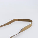 LOEWE Shoulder Bag Leather Beige Gold Tone Auth ka6169-8