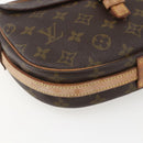 LOUIS VUITTON Monogram Jeune Fille MM Shoulder Bag M51226 LV Auth ka617-15