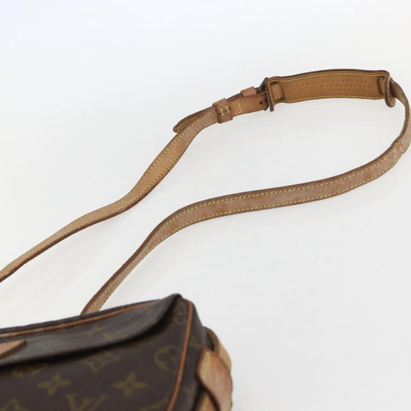 LOUIS VUITTON Monogram Jeune Fille MM Shoulder Bag M51226 LV Auth ka617