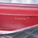 CHANEL Diana Chain Shoulder Bag Lamb Skin Black Gold Tone CC Auth ka6172SAV-15