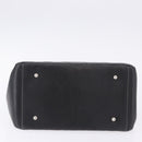 CHANEL Matelasse Chain Hand Bag Leather Black Silver CC Auth ka6174SAV-7