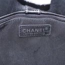 CHANEL Matelasse Chain Hand Bag Leather Black Silver CC Auth ka6174SAV-20