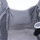 CHANEL Matelasse Chain Hand Bag Leather Black Silver CC Auth ka6174SAV-22