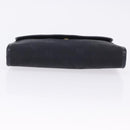 Christian Dior Chain Shoulder Bag Canvas Black Gold Tone Auth ka6175-10