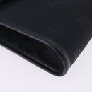 Christian Dior Chain Shoulder Bag Canvas Black Gold Tone Auth ka6175-11