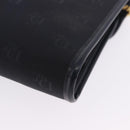 Christian Dior Chain Shoulder Bag Canvas Black Gold Tone Auth ka6175-14