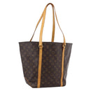 LOUIS VUITTON Monogram Sac Shopping Tote Bag M51108 LV Auth ka6181-1