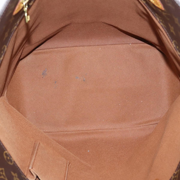 LOUIS VUITTON Monogram Sac Shopping Tote Bag M51108 LV Auth ka6181