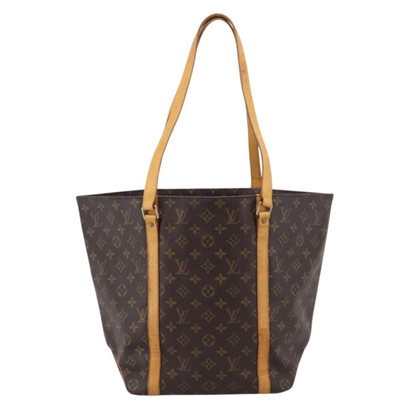 LOUIS VUITTON Monogram Sac Shopping Tote Bag M51108 LV Auth ka6181