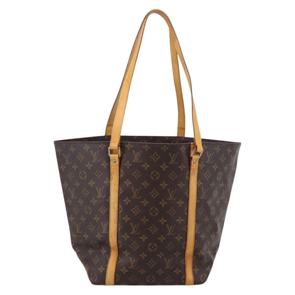 LOUIS VUITTON Monogram Sac Shopping Tote Bag M51108 LV Auth ka6181