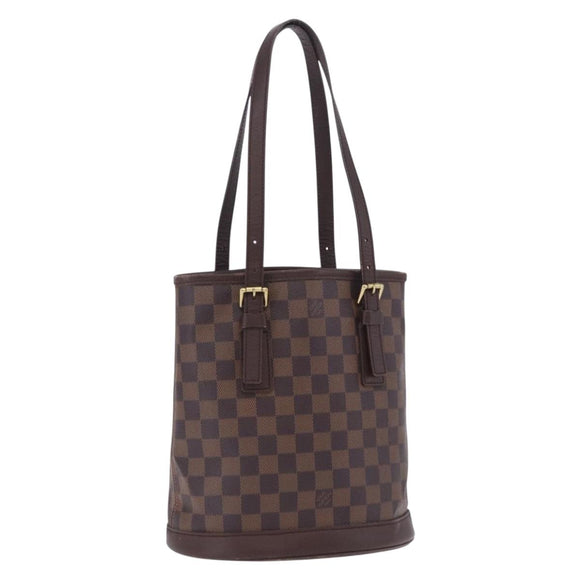 LOUIS VUITTON Damier Ebene Marais Shoulder Bag N42240 LV Auth ka6186