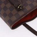 LOUIS VUITTON Damier Ebene Marais Shoulder Bag N42240 LV Auth ka6186-16