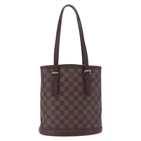 LOUIS VUITTON Damier Ebene Marais Shoulder Bag N42240 LV Auth ka6186