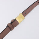 LOEWE Barcelona Shoulder Bag Leather Pink Gold Tone Auth ka6190A-11